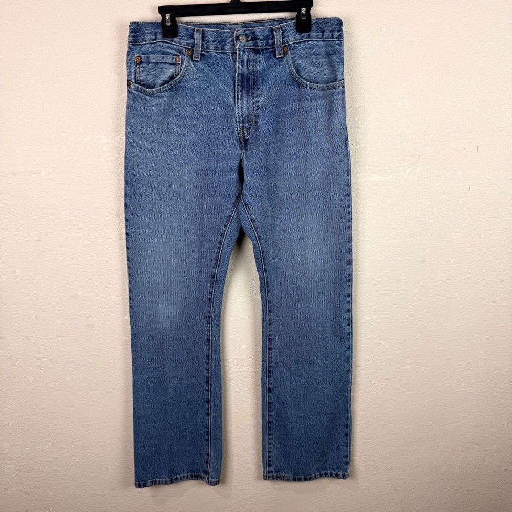 Vintage Y2K Levi's Blue Jeans 517 Bootcut Size 34